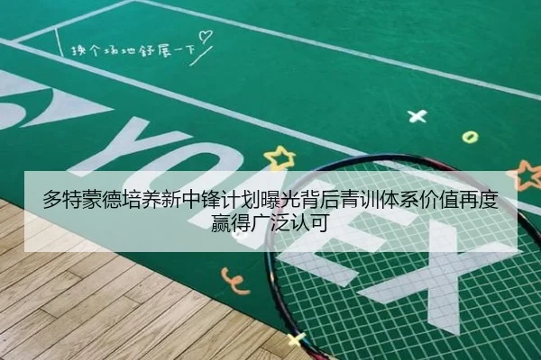 多特蒙德培养新中锋计划曝光背后青训体系价值再度赢得广泛认可